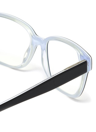 Detail View - Click To Enlarge - SONS + DAUGHTERS - Spiff' Acetate Square Frame Kids Optical Glasses