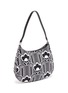 Detail View - Click To Enlarge - PRADA - Cleo' Maglia Jacquard Knit Shoulder Bag
