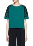 Main View - Click To Enlarge - DRIES VAN NOTEN - Sequin embellished raglan sleeve sweat top