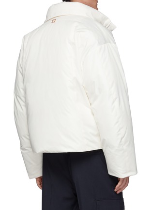 Back View - Click To Enlarge - WOOYOUNGMI - Oversized Patch Pocket Puffer Jacket