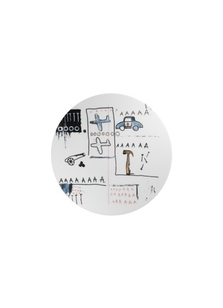 Main View - Click To Enlarge - LIGNE BLANCHE - Jean-Michel Basquiat 'AAA' Porcelain Plate