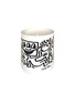 Main View - Click To Enlarge - LIGNE BLANCHE - Keith Haring 'Black Men Drawings' Perfumed Candle