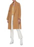 Figure View - Click To Enlarge - MACKAGE - Thalia' Double Face Wool Belted Robe Coat