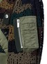  - SACAI - Nylon Panel Lace Sleeves Bomber Jacket