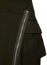  - SACAI - Asymmetrical Front Slit Zip Long Skirt