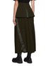 Back View - Click To Enlarge - SACAI - Asymmetrical Front Slit Zip Long Skirt
