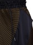  - SACAI - Wrap Effect Pleated Handkerchief Hem Drawstring Midi Skirt