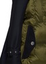  - SACAI - Belted Trench Detailing Appliqued Asymmetric Long Puffer Coat