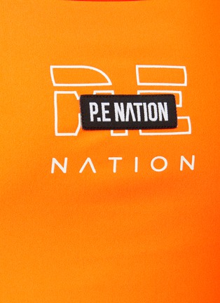 Detail View - Click To Enlarge - P.E NATION - Grand Stand' Sports Bra