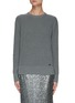 Main View - Click To Enlarge - AKRIS - Metallic Cashmere Crewneck Sweater