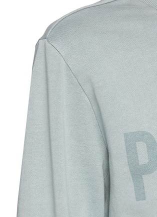  - P.E NATION - Fortify' Organic Cotton Blend Logo Crewneck Sweatshirt