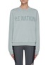 Main View - Click To Enlarge - P.E NATION - Fortify' Organic Cotton Blend Logo Crewneck Sweatshirt