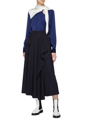 Figure View - Click To Enlarge - 3.1 PHILLIP LIM - Scarf Neck Blouse