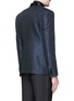 Back View - Click To Enlarge - - - 'Martini' stripe jacquard tuxedo blazer and waistcoat set