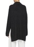 Back View - Click To Enlarge - TOTEME - Turtleneck Cashmere Cable Knit Sweater