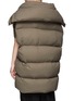 Back View - Click To Enlarge - BALENCIAGA - Oversize Funnel Collar Puffer Vest