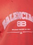  - BALENCIAGA - Distressed Logo Print Cotton T-shirt