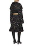 Back View - Click To Enlarge - BALENCIAGA - Reversible Floral Jacquard Cotton Trench Coat
