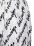  - BALENCIAGA - Cursive Logo Print Silk Pyjama Pants