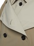  - FFIXXED STUDIOS - Belted Stand Collar Trench Coat