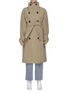 Main View - Click To Enlarge - FFIXXED STUDIOS - Belted Stand Collar Trench Coat