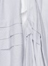 Detail View - Click To Enlarge - MATICEVSKI - 'Astonishment' pleat cotton-linen overcoat