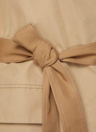  - JACQUES WEI - Flap Back Trench Coat