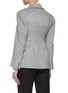 Back View - Click To Enlarge - JACQUES WEI - Tailoring Peplum Waist Wool Jacket