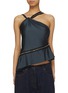 Main View - Click To Enlarge - COPERNI - One Shoulder Draped Top