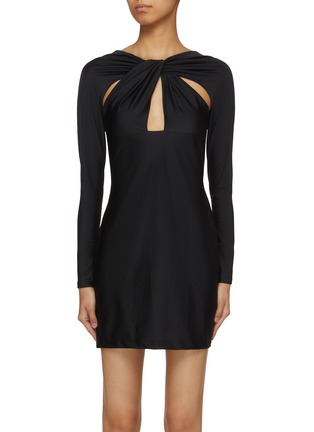 Main View - Click To Enlarge - COPERNI - Gathered Chest Mini Dress