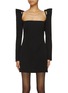 Main View - Click To Enlarge - COPERNI - Exaggerated Shoulder Tailored Mini Dress