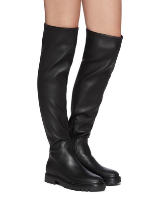 Figure View - Click To Enlarge - VINCE - Cabria' Lug Leather Boots