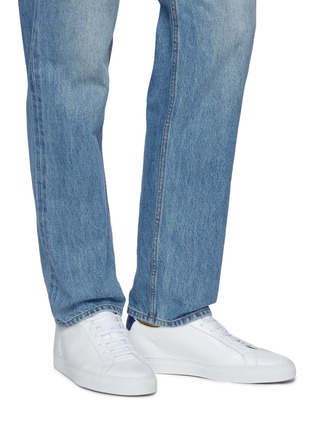 Figure View - Click To Enlarge - COMMON PROJECTS - Retro Low Blue Tab Sneaker