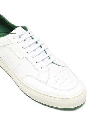 Detail View - Click To Enlarge - COMMON PROJECTS - Tennis Leather Sneakers