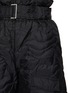  - GANNI - RECYCLED RIPSTOP QUILT BELTED SHORTS