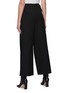 Back View - Click To Enlarge - SANS TITRE - Wool Box Pleatsuper Wide Leg Pants