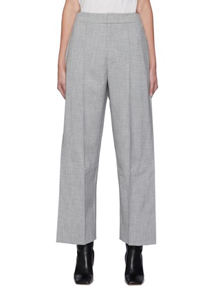Main View - Click To Enlarge - SANS TITRE - Square Shaped Panel Pants with Slit
