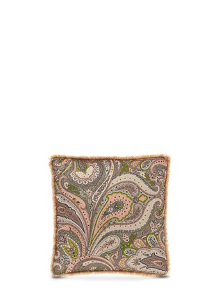 Main View - Click To Enlarge - ETRO - Hamilton Altona floral paisley print cushion