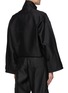 Back View - Click To Enlarge - LOW CLASSIC - High Neck Zip Up Short Jacket
