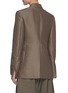Back View - Click To Enlarge - LOW CLASSIC - Slim Silk Blazer