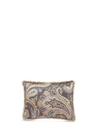 Main View - Click To Enlarge - ETRO - Hamilton Altona floral paisley print rectangular cushion