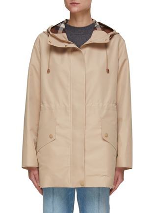 burberry women's jacket with hood