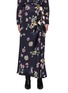 Main View - Click To Enlarge - GABRIELA HEARST - Bow Detail Parker Floral Print Long Skirt
