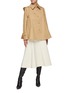 Figure View - Click To Enlarge - GABRIELA HEARST - Merxheim' Hooded A Line Shortened Trench Coat