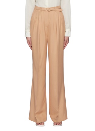 Main View - Click To Enlarge - GABRIELA HEARST - Vargas Belted Wide Leg Pants