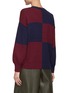 Back View - Click To Enlarge - STAUD - TIC-TAC-TOE COTTON MARINO SWEATER