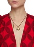 Figure View - Click To Enlarge - ALEXANDER MCQUEEN - Antiquated Brass Pendant Necklace