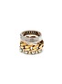 Main View - Click To Enlarge - ALEXANDER MCQUEEN - Multi Layer Slideable Punk Ring