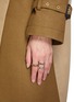 Figure View - Click To Enlarge - ALEXANDER MCQUEEN - Multi Layer Slideable Punk Ring