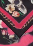 Detail View - Click To Enlarge - ALEXANDER MCQUEEN - Graffiti Skull Graphic Print Silk Scarf